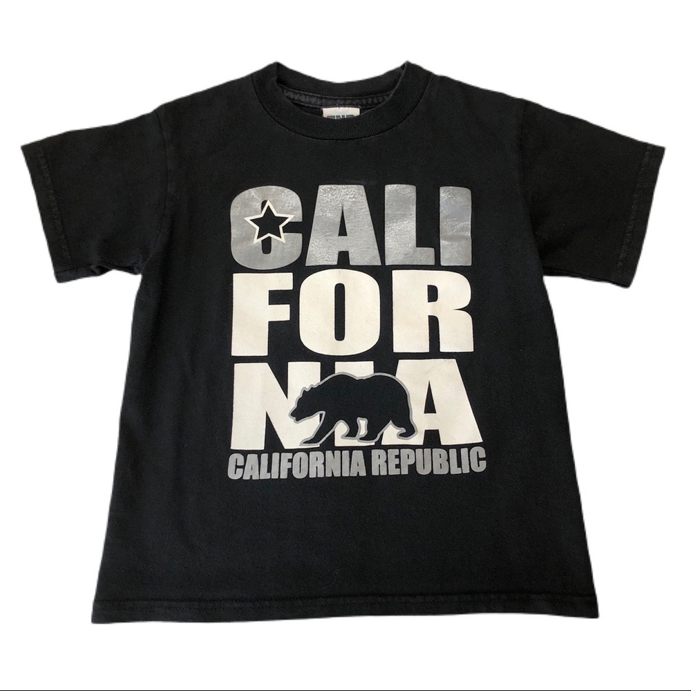 California Republic Kid’s Black Bear Tee